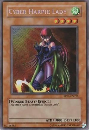 Cyber Harpie Lady (RP01-EN096) - Secret Rare