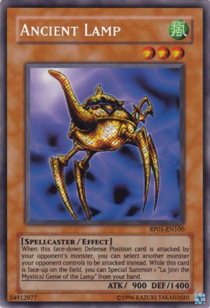 Ancient Lamp (RP01-EN100) - Secret Rare
