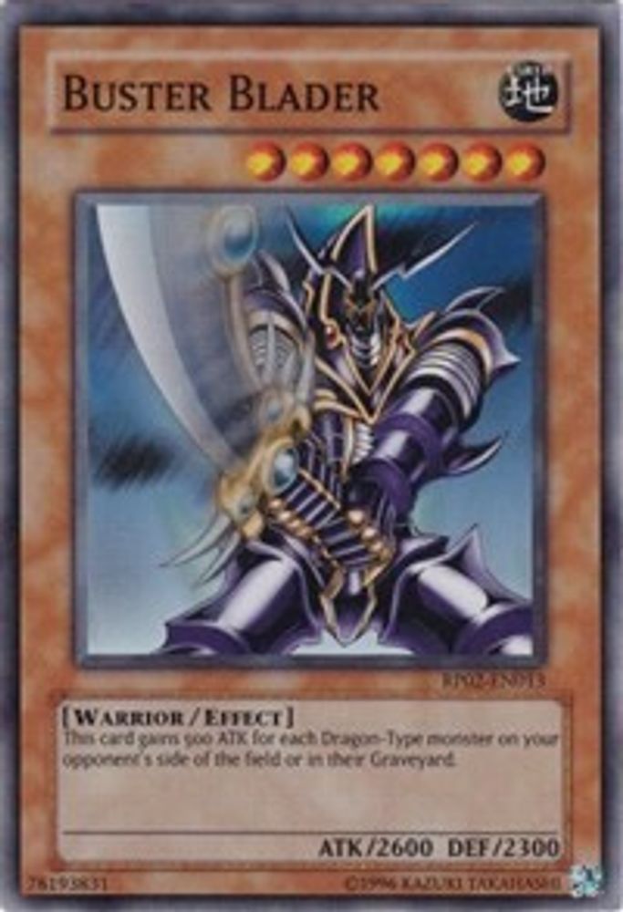 Buster Blader (RP02-EN013) - Super Rare
