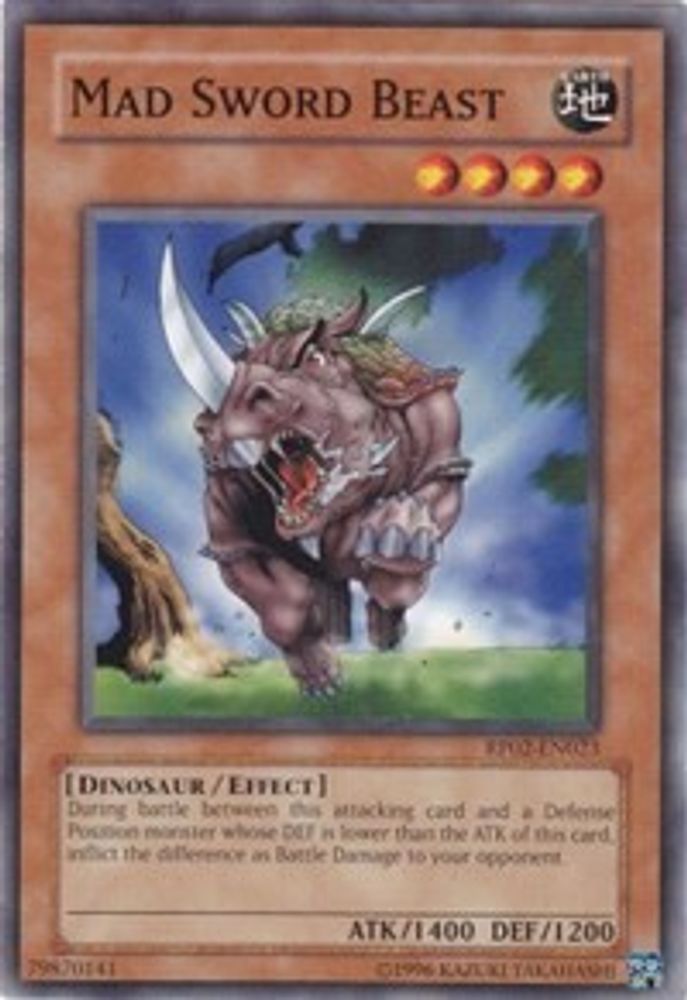 Mad Sword Beast (RP02-EN023) - Common