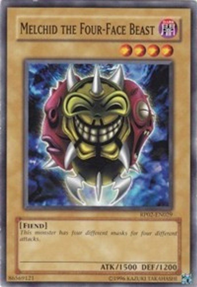Melchid the Four-Face Beast (RP02-EN029) - Common