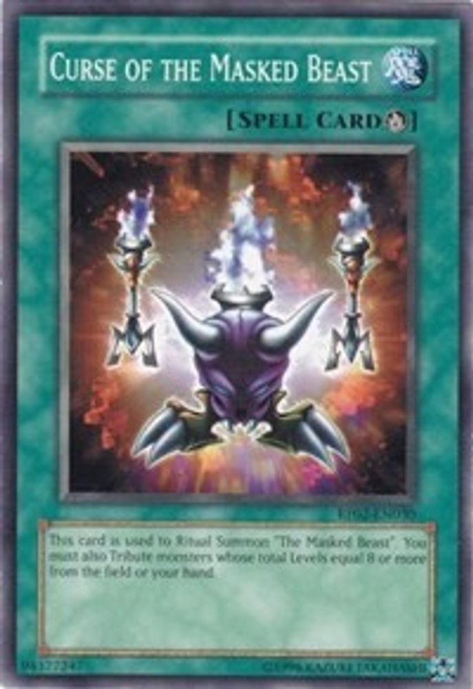 Curse of the Masked Beast (RP02-EN030) - Common