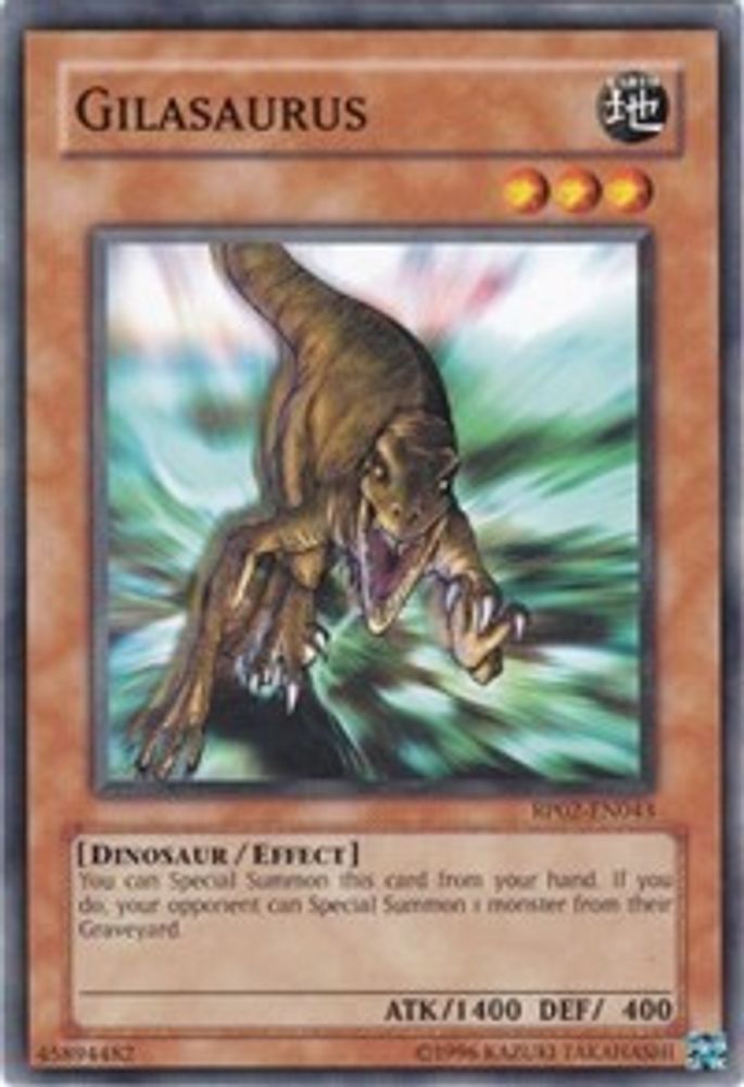 Gilasaurus (RP02-EN043) - Common