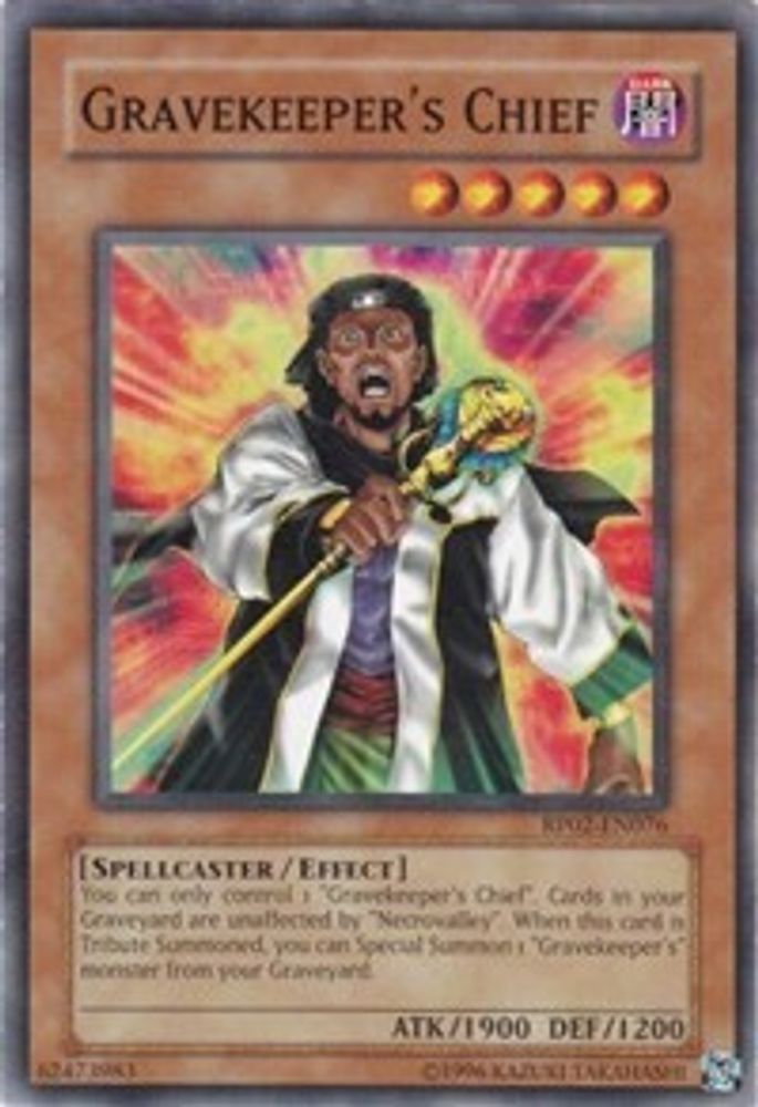 Gravekeeper's Chief (RP02-EN076) - Common