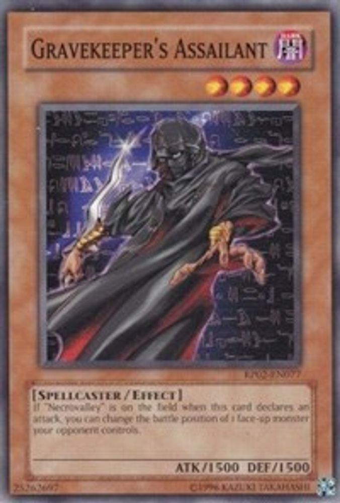 Gravekeeper's Assailant (RP02-EN077) - Common
