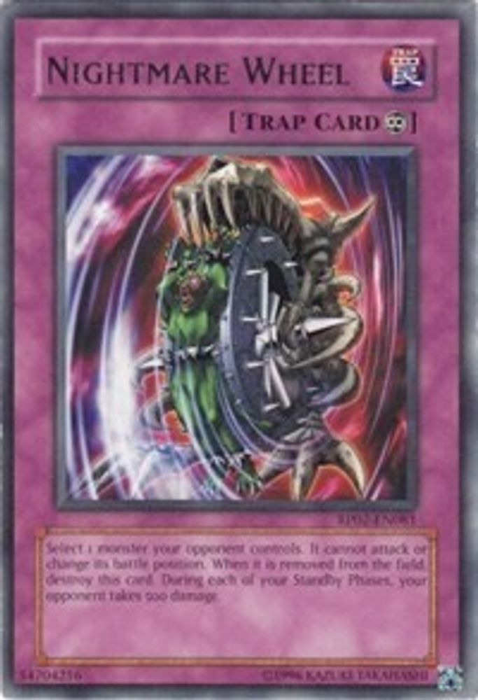 Nightmare Wheel (RP02-EN081) - Rare