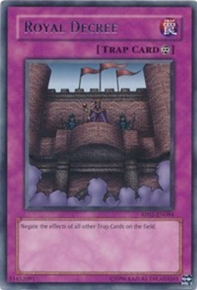 Royal Decree (RP02-EN084) - Rare