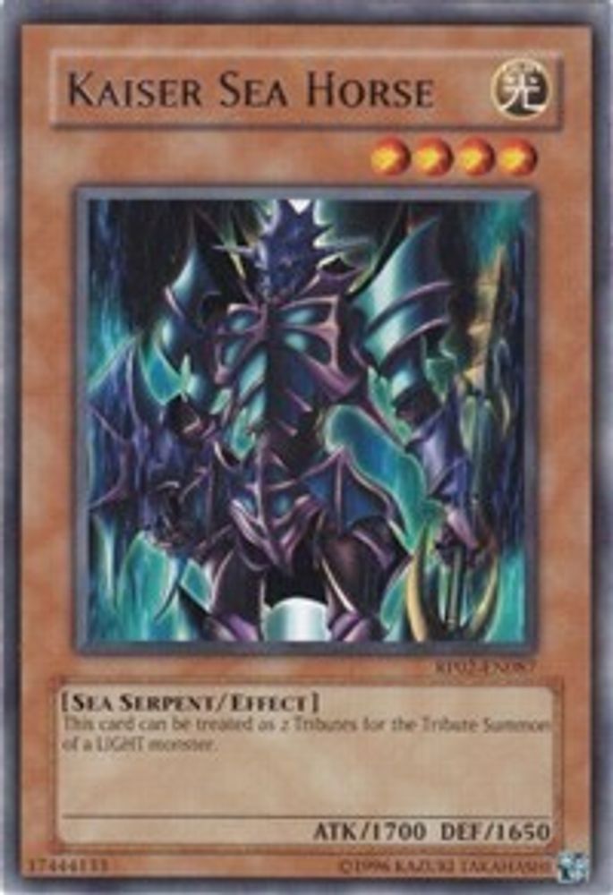 Kaiser Sea Horse (RP02-EN087) - Rare