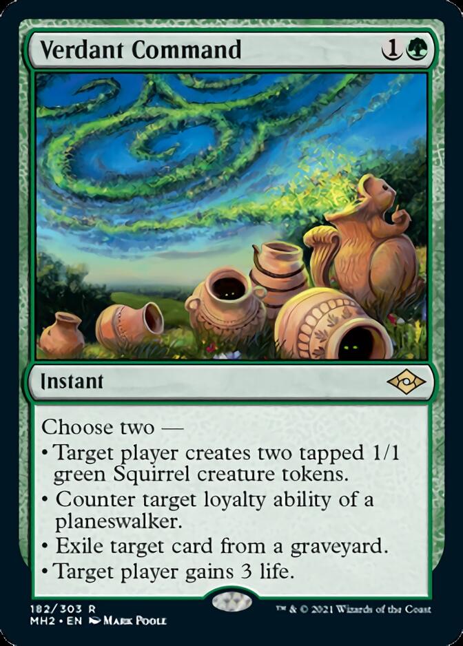 Commandement verdoyant [Modern Horizons 2] 