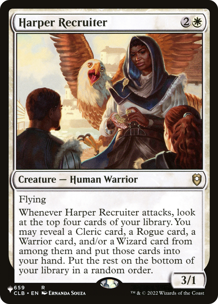 Harper Recruiter (LIST-659) - The List