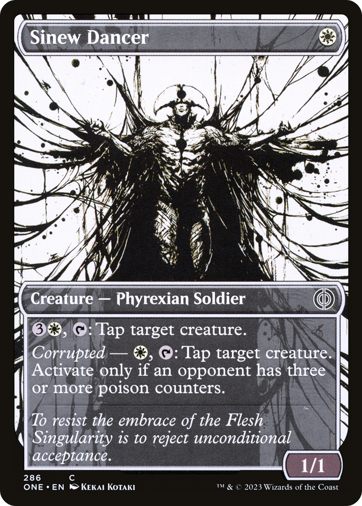 Sinew Dancer (Showcase Ichor) [Phyrexia : Tous seront un] 