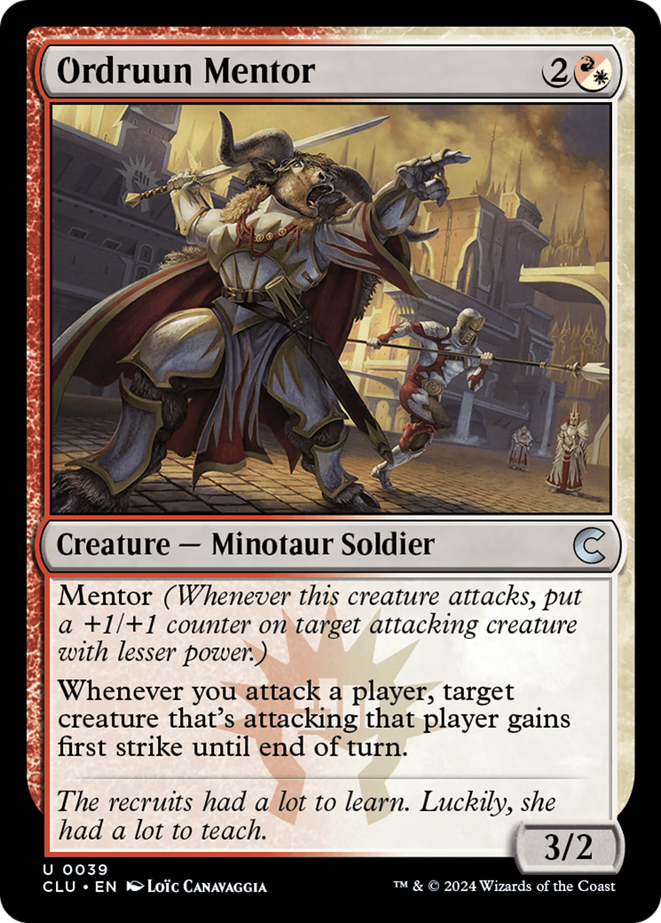 Ordruun Mentor [Ravnica : Édition Indice] 