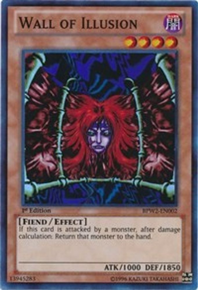 Wall of Illusion (BPW2-EN002) - Super Rare