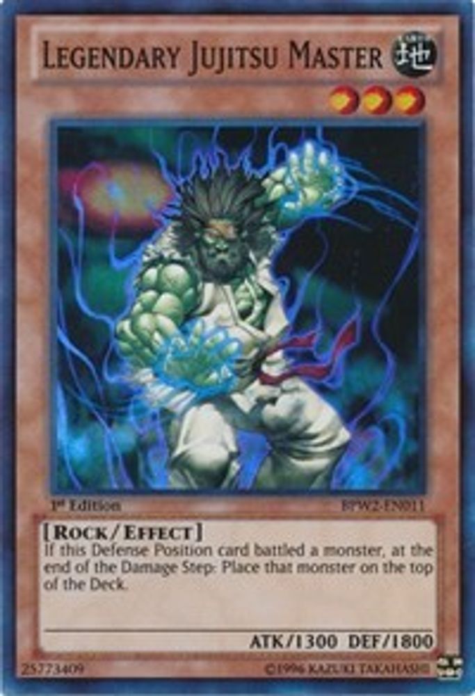 Legendary Jujitsu Master (BPW2-EN011) - Super Rare