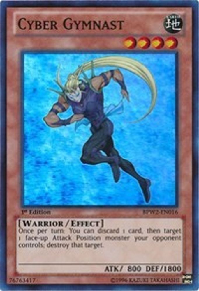 Cyber Gymnast (BPW2-EN016) - Super Rare