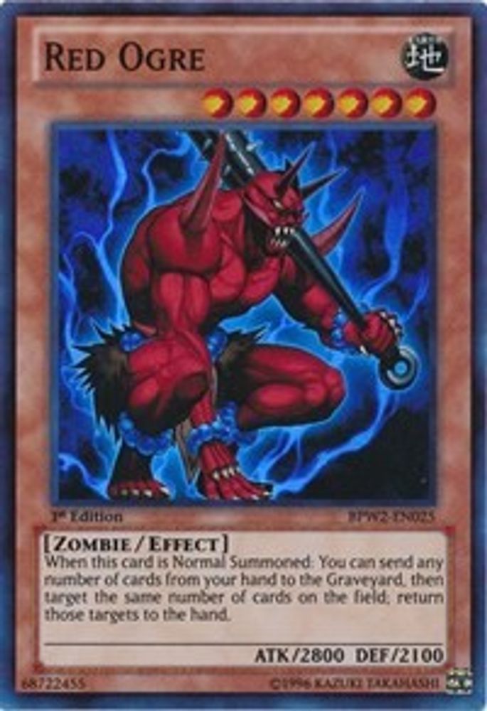 Red Ogre (BPW2-EN025) - Super Rare