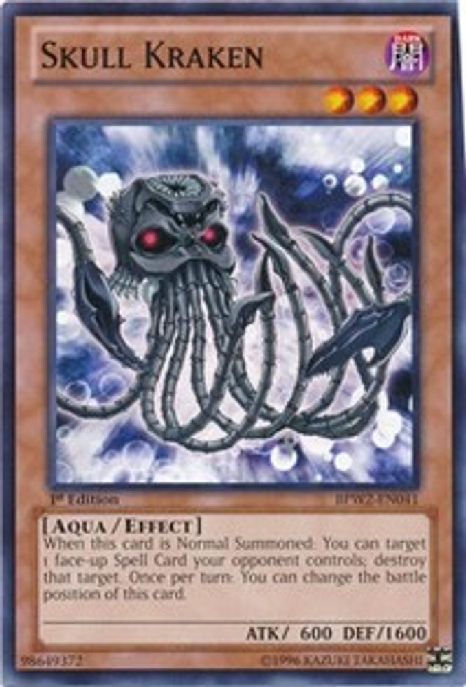 Skull Kraken (BPW2-EN041) - Common