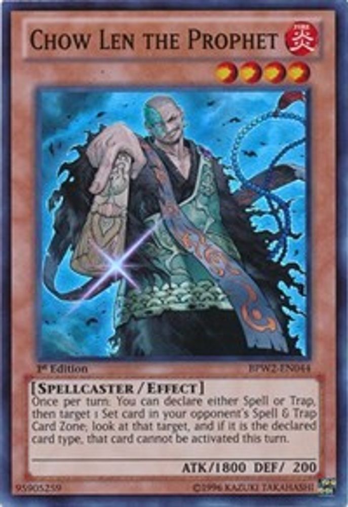 Chow Len the Prophet (BPW2-EN044) - Super Rare