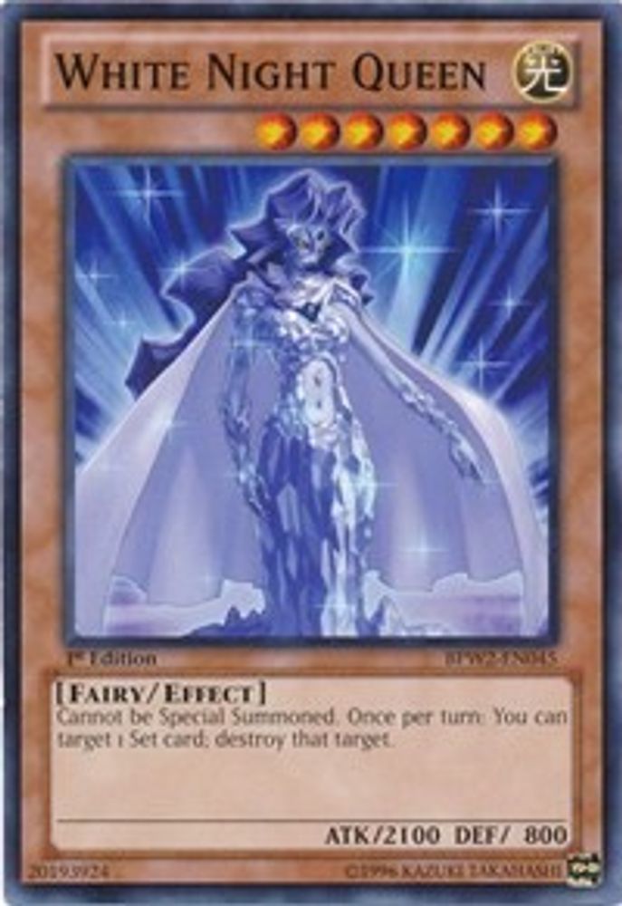 White Night Queen (BPW2-EN045) - Common