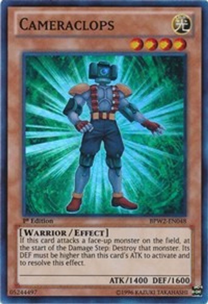 Cameraclops (BPW2-EN048) - Super Rare