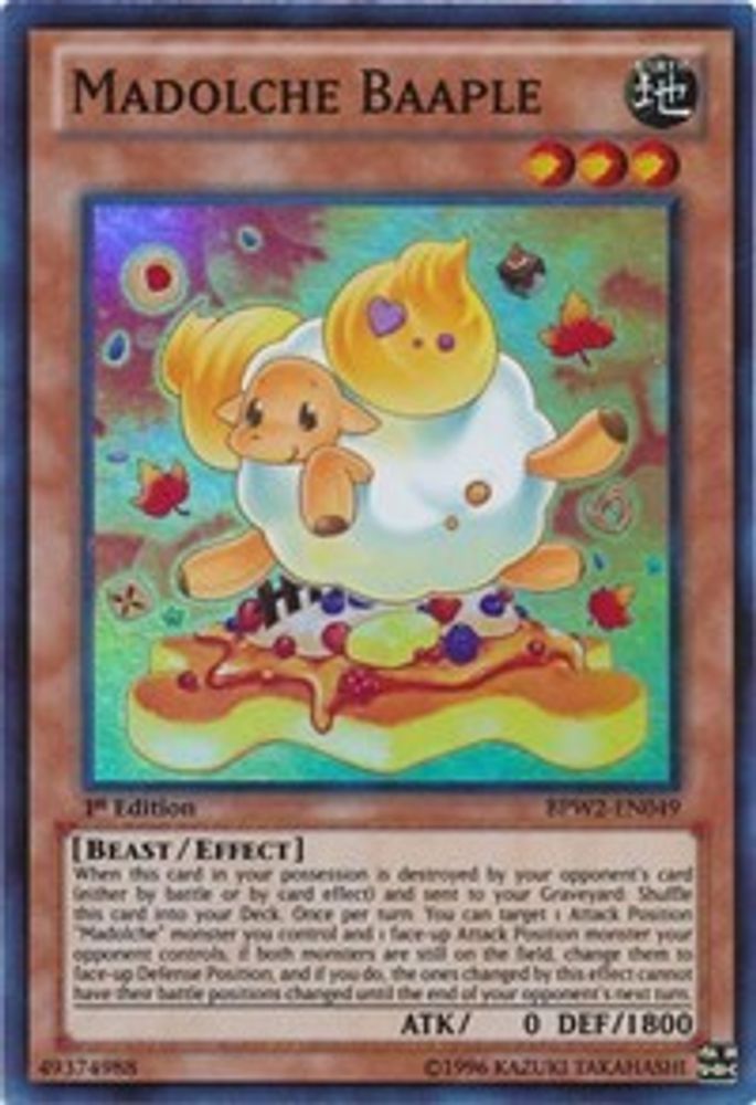 Madolche Baaple (BPW2-EN049) - Super Rare