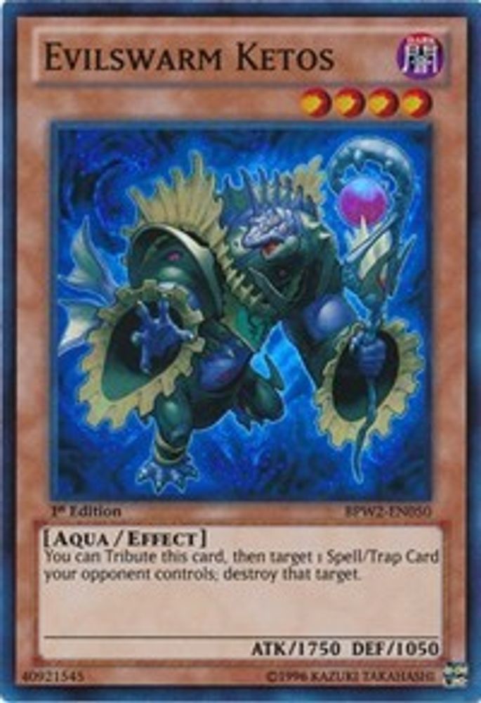 Evilswarm Ketos (BPW2-EN050) - Super Rare