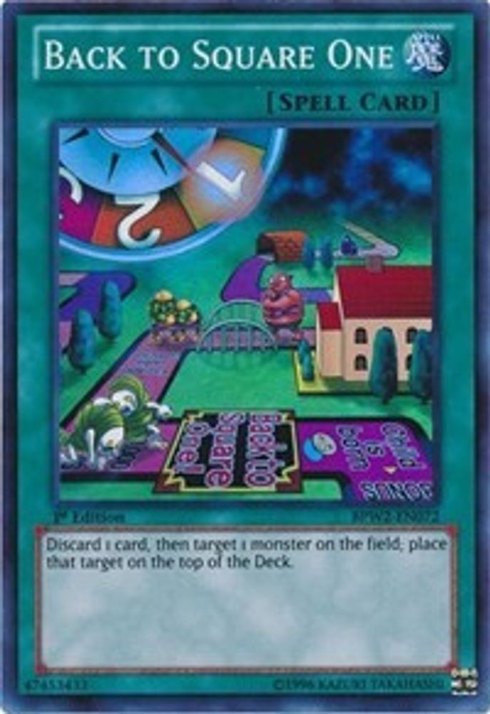 Back to Square One (BPW2-EN072) - Super Rare