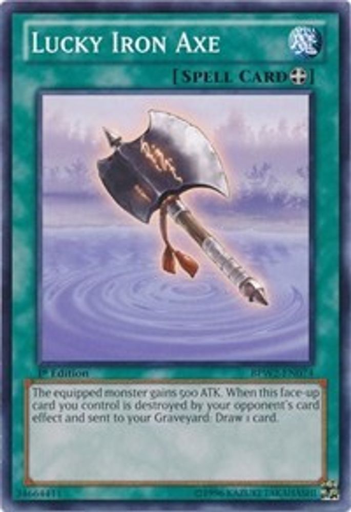 Lucky Iron Axe (BPW2-EN074) - Common