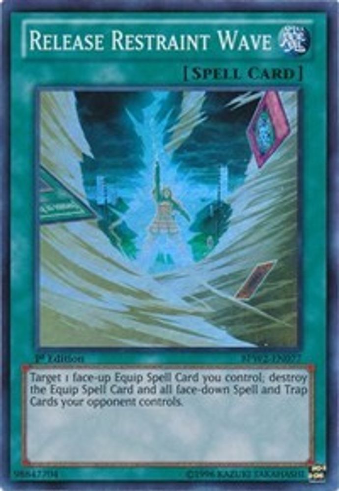 Release Restraint Wave (BPW2-EN077) - Super Rare