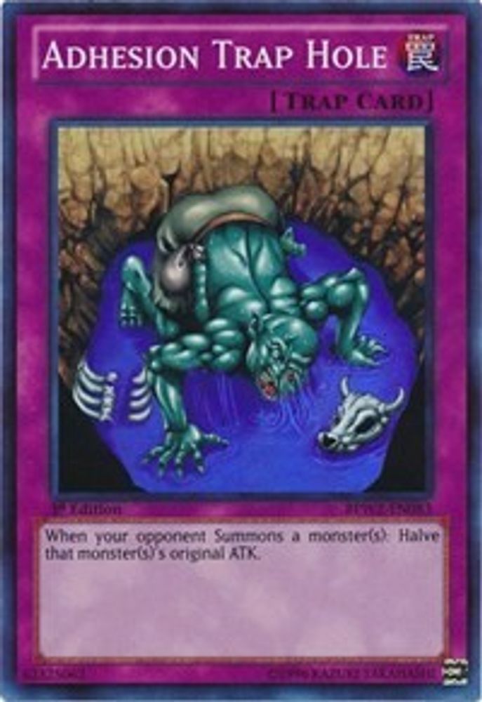 Adhesion Trap Hole (BPW2-EN083) - Super Rare