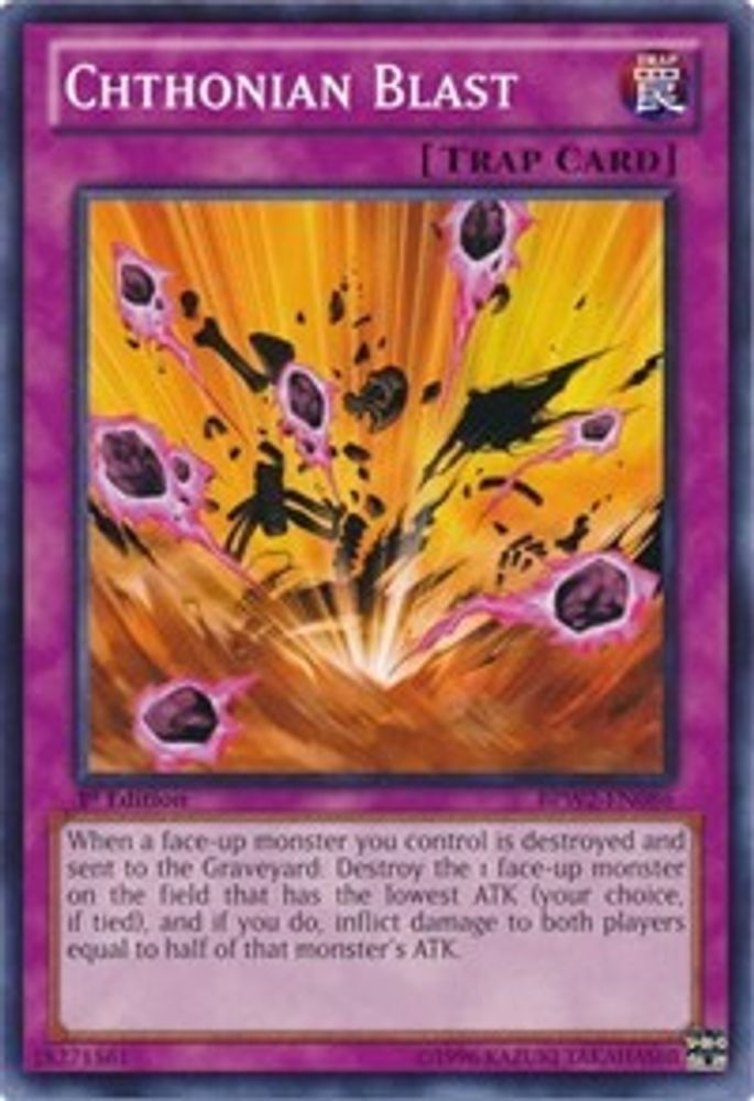 Chthonian Blast (BPW2-EN086) - Common