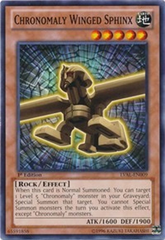 Chronomaly Winged Sphinx (LVAL-EN009) - Common