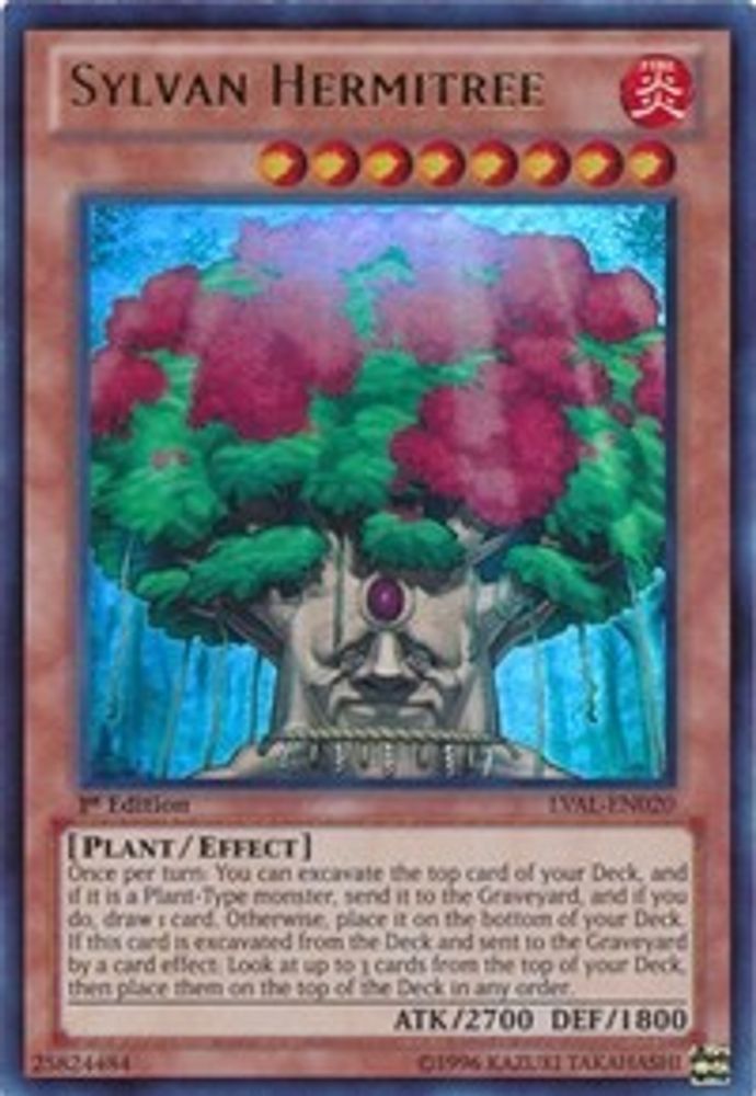 Sylvan Hermitree (LVAL-EN020) - Ultra Rare