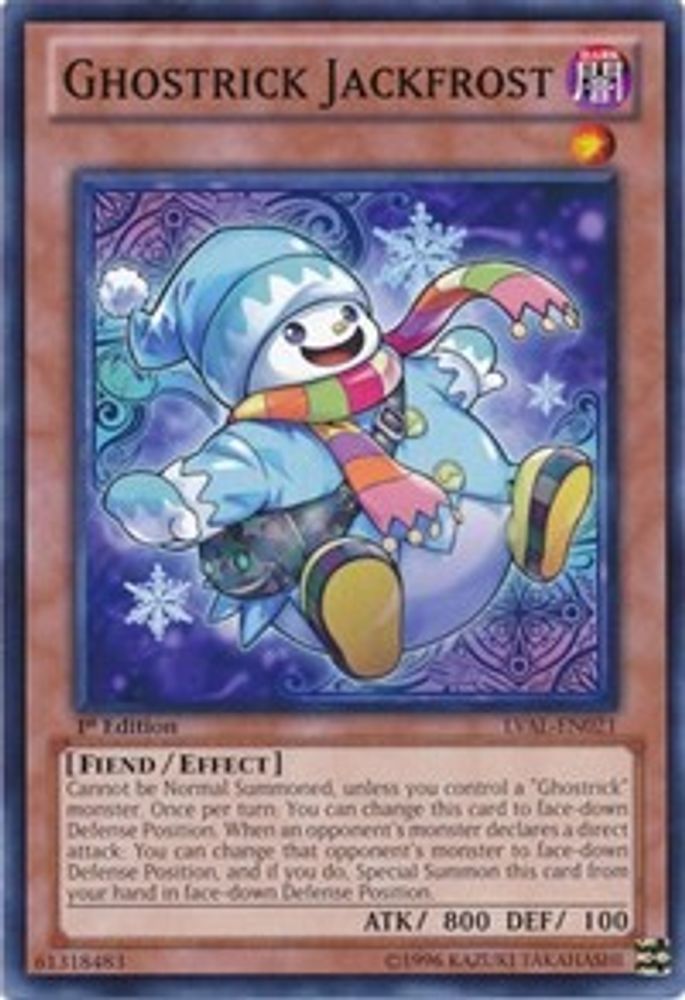 Ghostrick Jackfrost (LVAL-EN021) - Common