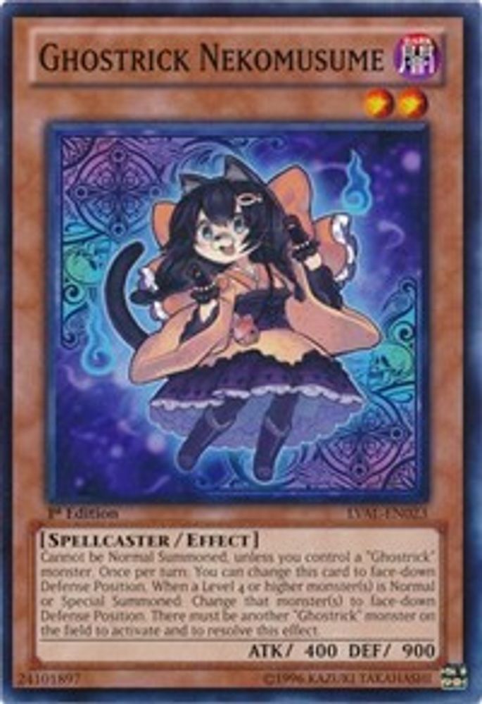 Ghostrick Nekomusume (LVAL-EN023) - Common
