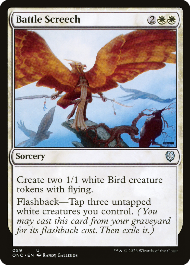 Battle Screech [Phyrexia : Tous seront un seul commandant] 