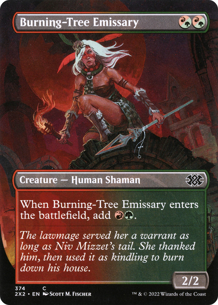 Émissaire de Burning-Tree (Art alternatif sans frontières) [Double Masters 2022] 