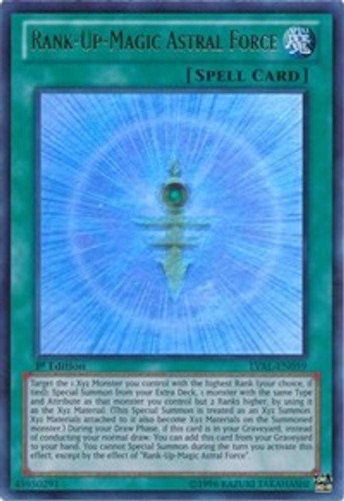 Rank-Up-Magic Astral Force (LVAL-EN059) - Ultra Rare