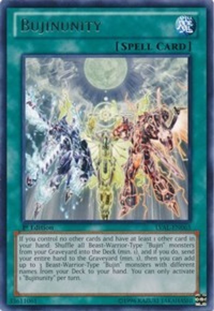Bujinunity (LVAL-EN065) - Rare