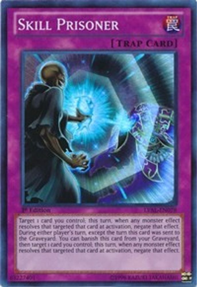 Skill Prisoner (LVAL-EN078) - Super Rare
