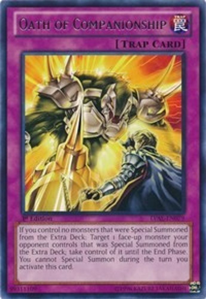 Oath of Companionship (LVAL-EN079) - Rare