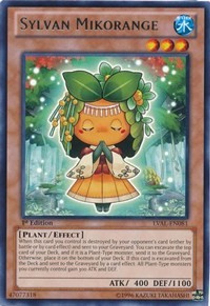 Sylvan Mikorange (LVAL-EN081) - Rare