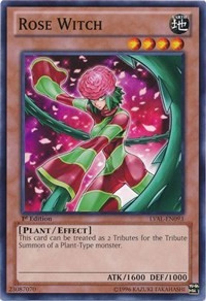 Rose Witch (LVAL-EN093) - Common