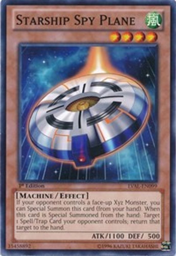 Starship Spy Plane (LVAL-EN099) - Common