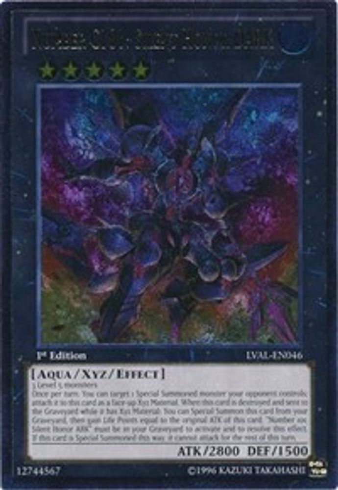 Numéro C101 : Silent Honor DARK [LVAL-EN046] Ultimate Rare 