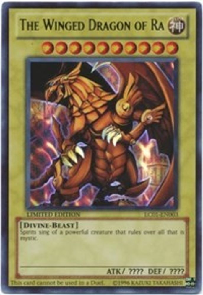 Le dragon ailé de Ra [LC01-EN003] Ultra Rare 