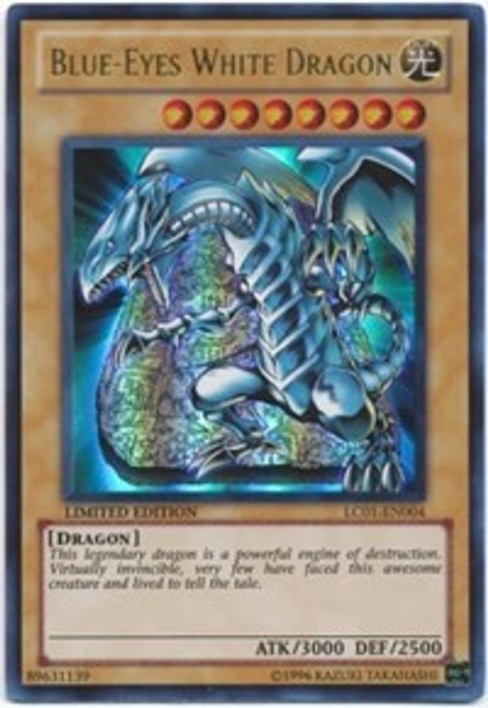 Dragon blanc aux yeux bleus [LC01-EN004] Ultra Rare 