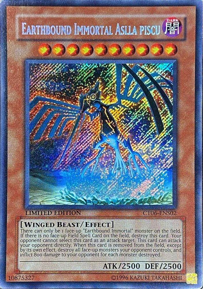 Earthbound Immortal Aslla Piscu (CT06-ENS02) - Secret Rare