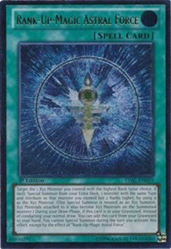 Rank-Up-Magic Astral Force (UTR) (LVAL-EN059) - Ultimate Rare