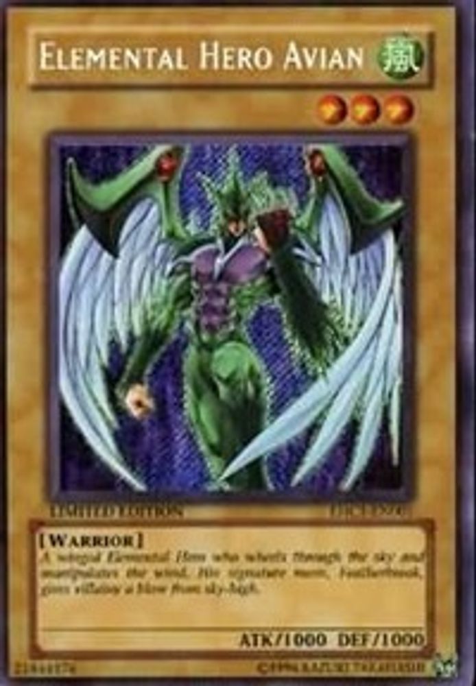 Elemental HERO Avian (EHC1-EN001) - Secret Rare